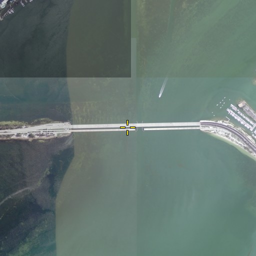 Aerial/Satellite Image of Bay Bridge, FL