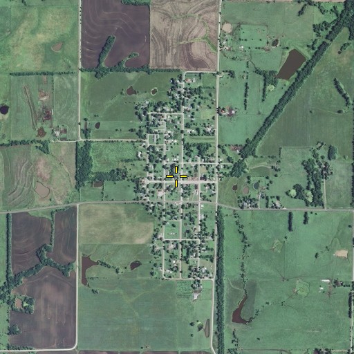 Aerial/Satellite Image of Bogard Post Office, MO