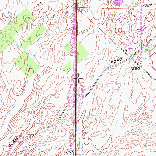 Topographic Map of Murrieta Carrier Annex Post Office, CA