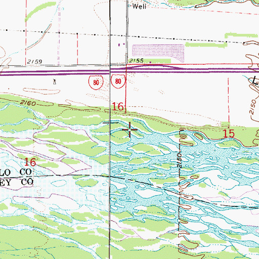 Topographic Map of Election Precinct 27, NE
