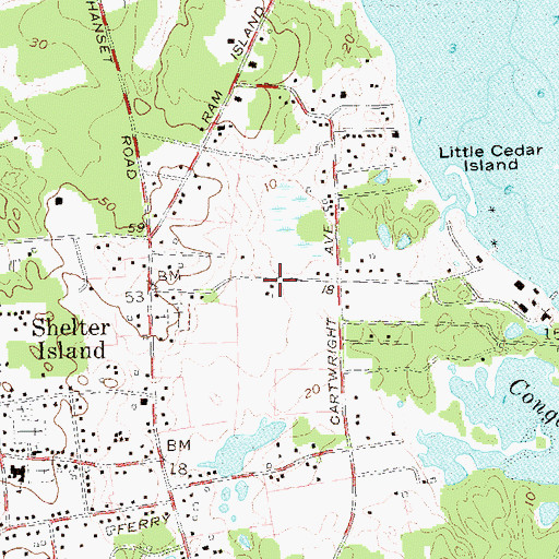 Topographic Map of Klenawicus Airfield, NY