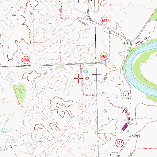 Topographic Map of Lynnhaven Field, VA