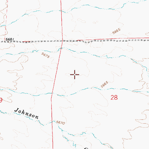 Topographic Map of Two Star Ranch Airport, NV