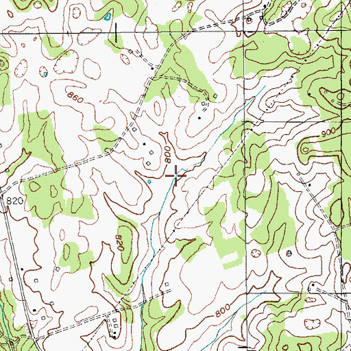 Topographic Map of John Wilson Run, KY