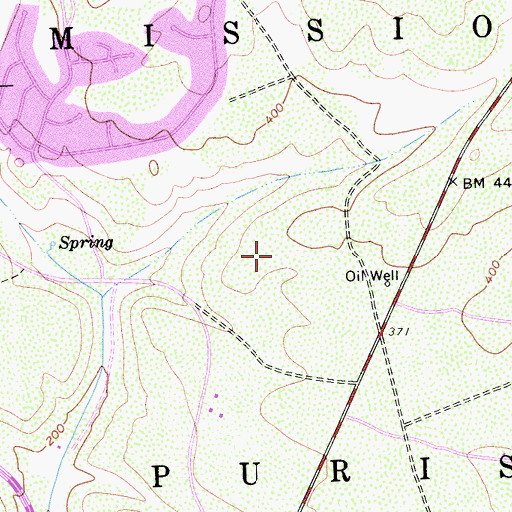 Topographic Map of Mission La Purisima (historical), CA