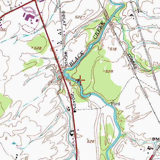 Topographic Map of Childs Falls, NY