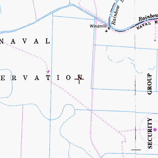 Topographic Map of Skaggs Island, CA