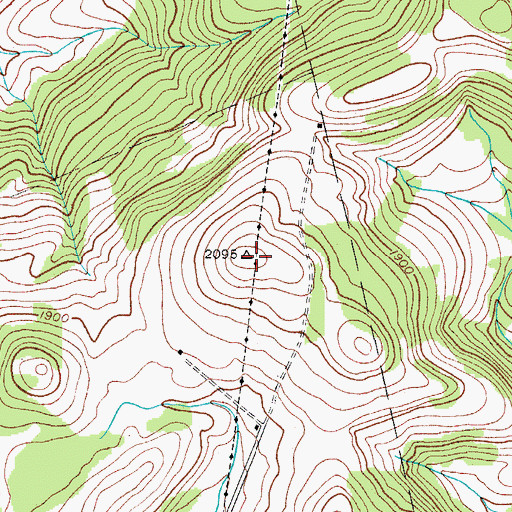 Topographic Map of Prospect Hill, NY