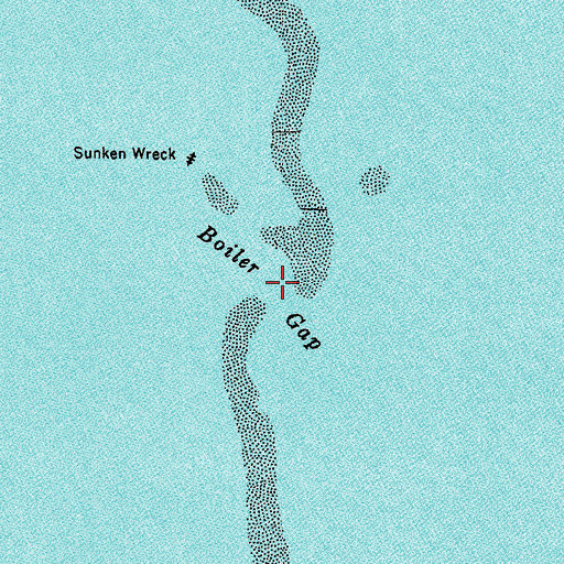 Topographic Map of Boiler Gap, FL
