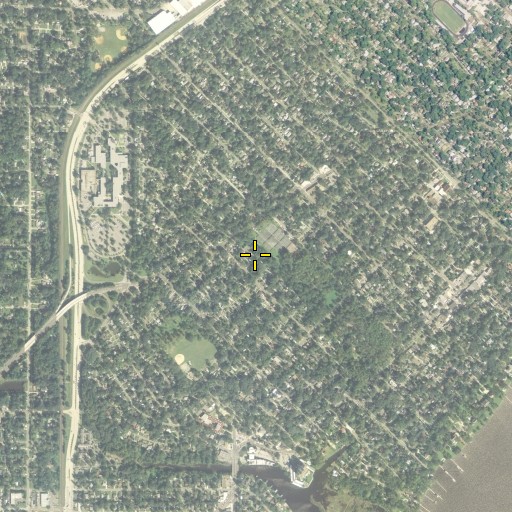 Aerial/Satellite Image of Boone Park, FL