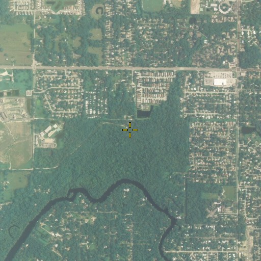 Aerial/Satellite Image of Buckhorn Spring, FL