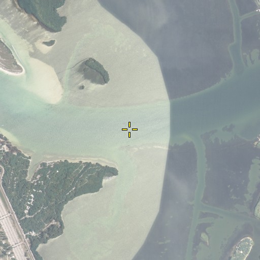 Aerial/Satellite Image of Bunces Pass, FL