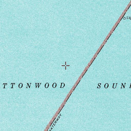 Topographic Map of Buttonwood Sound, FL