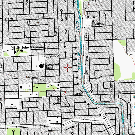 Topographic Map of Camp Floriday (historical), FL