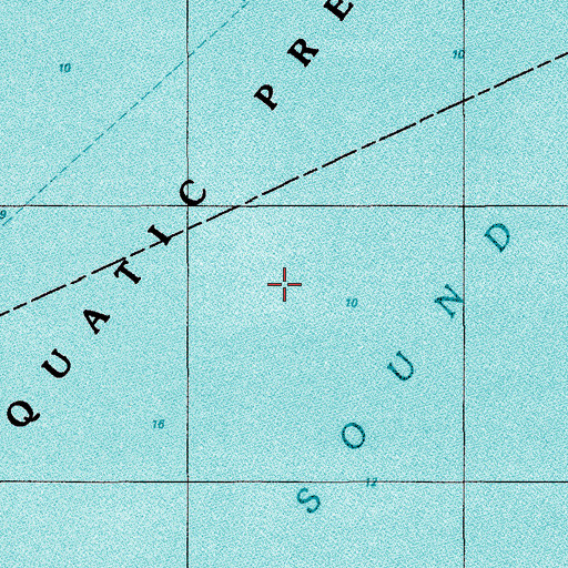 Topographic Map of Card Sound, FL