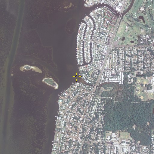 Aerial/Satellite Image of Cedar Creek, FL