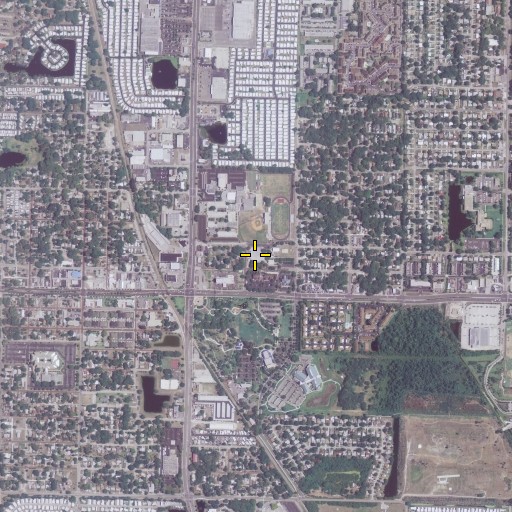Aerial/Satellite Image of Central School, FL