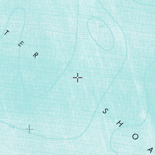 Topographic Map of Chester Shoal, FL