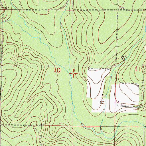 Topographic Map of Chicken Head, FL