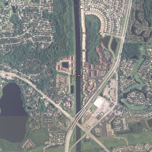 Aerial/Satellite Image of Cow Branch, FL