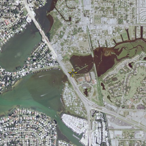 Aerial/Satellite Image of Curry Creek, FL