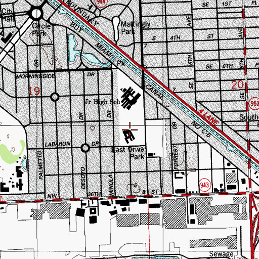 Topographic Map of Primary Learning Center A, FL