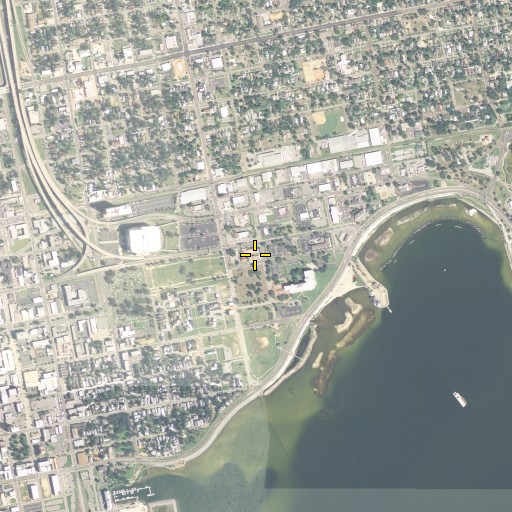 Aerial/Satellite Image of DeVaughn School, FL