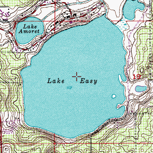 Topographic Map of Lake Easy, FL