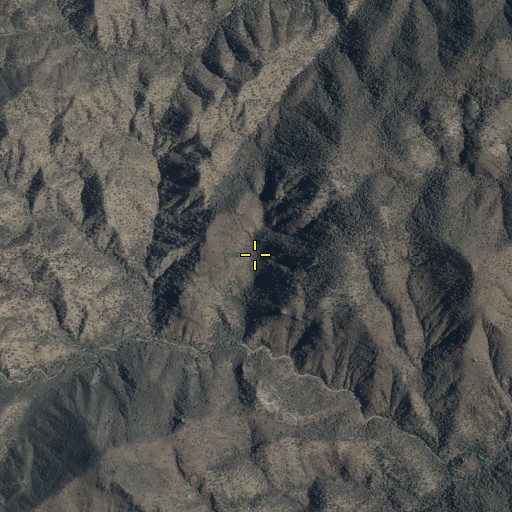 Aerial/Satellite Image of Cuff Button Spring, AZ