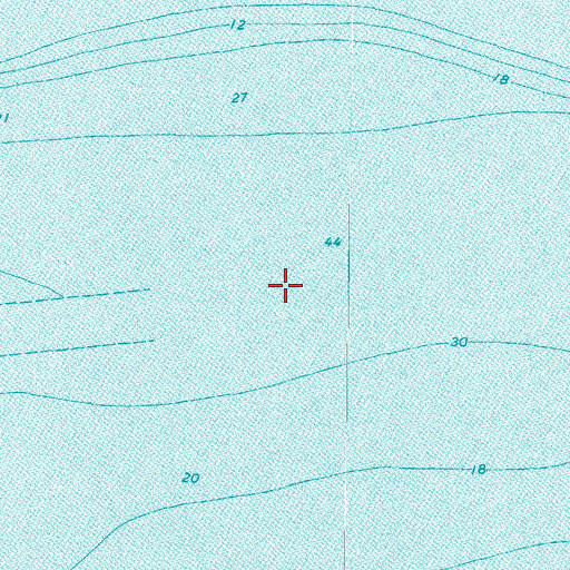 Topographic Map of Egmont Channel, FL