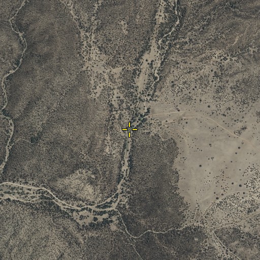 Aerial/Satellite Image of D-One Spring, AZ