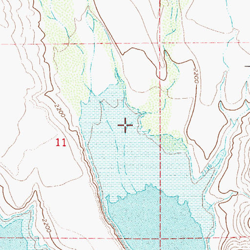 Topographic Map of Dagger Wash, AZ