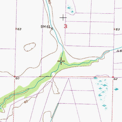 Topographic Map of Fish Slough, FL