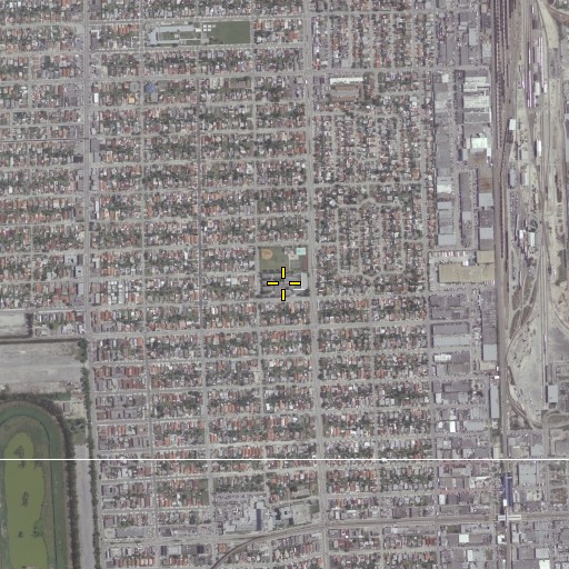 Aerial/Satellite Image of Flamingo Elementary School, FL