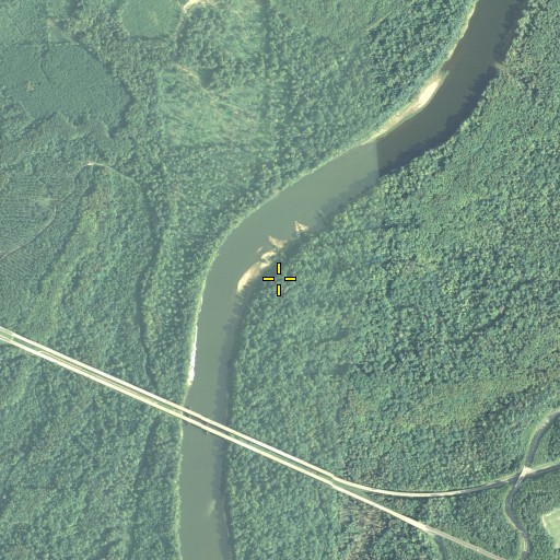 Aerial/Satellite Image of Flat Creek, FL