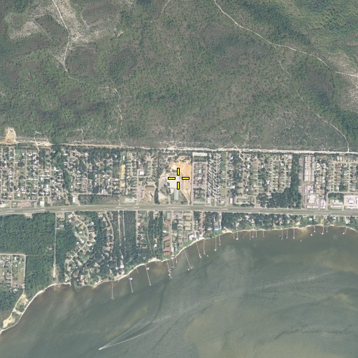 Aerial/Satellite Image of Florosa School, FL