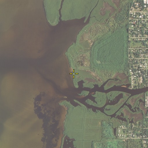 Aerial/Satellite Image of Gardenville Beach, FL