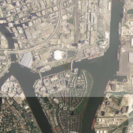 Aerial/Satellite Image of Garrison Channel, FL