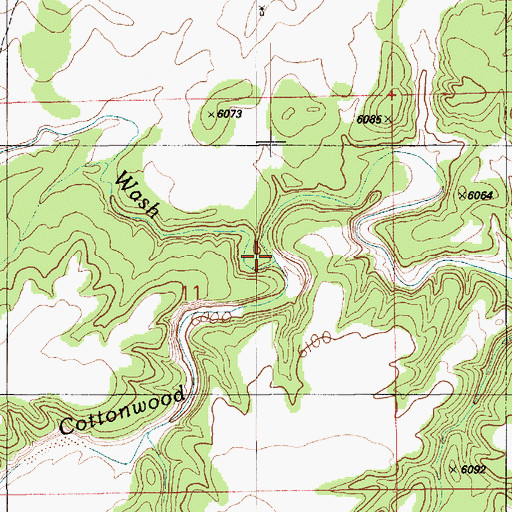 Topographic Map of Day Wash, AZ