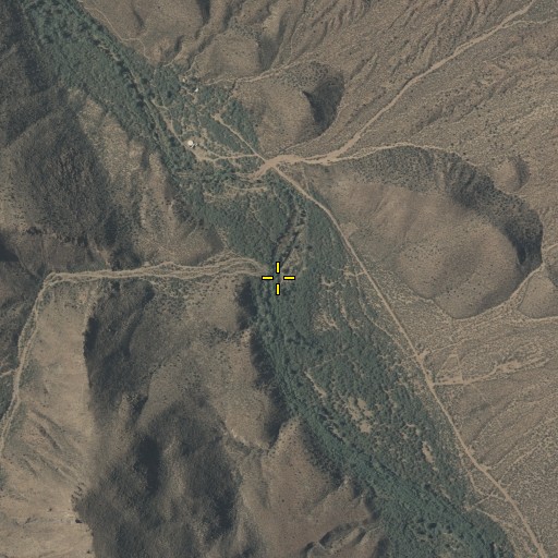 Aerial/Satellite Image of DeVore Wash, AZ