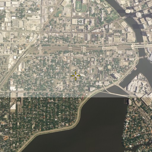 Aerial/Satellite Image of Gorrie Elementary School, FL