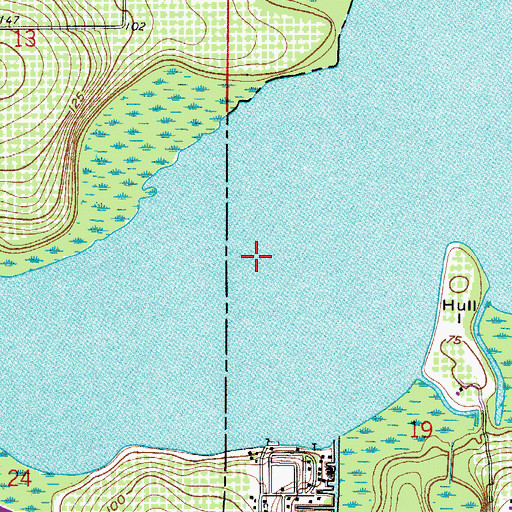 Topographic Map of Gourd Neck, FL