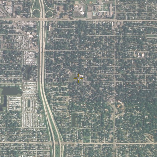 Aerial/Satellite Image of Harris School, FL