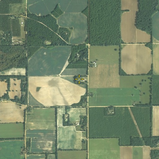 Aerial/Satellite Image of Hickory Grove Church, FL