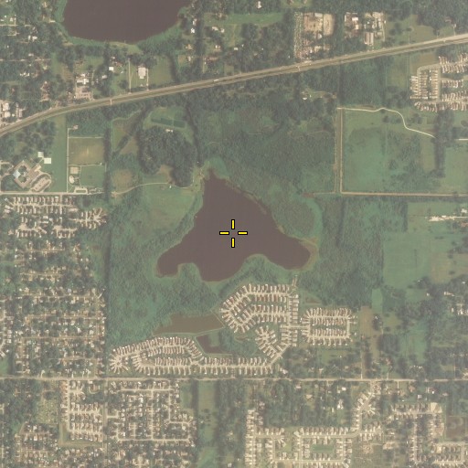 Aerial/Satellite Image of Lake Hooker, FL