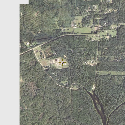 Aerial/Satellite Image of Horsehead Spring, FL