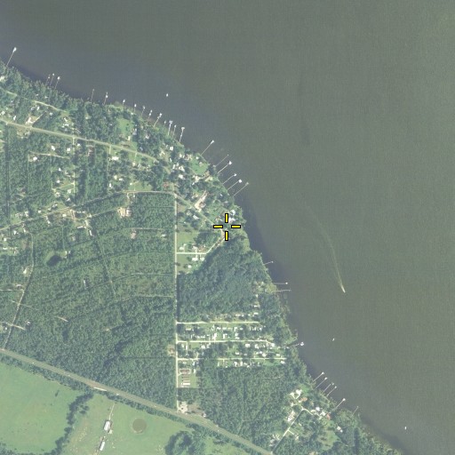 Aerial/Satellite Image of Hurricane Point, FL