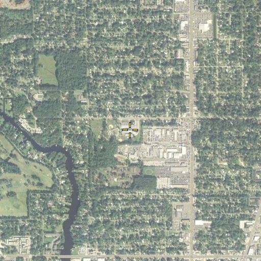 Aerial/Satellite Image of Hyde Park Elementary School, FL