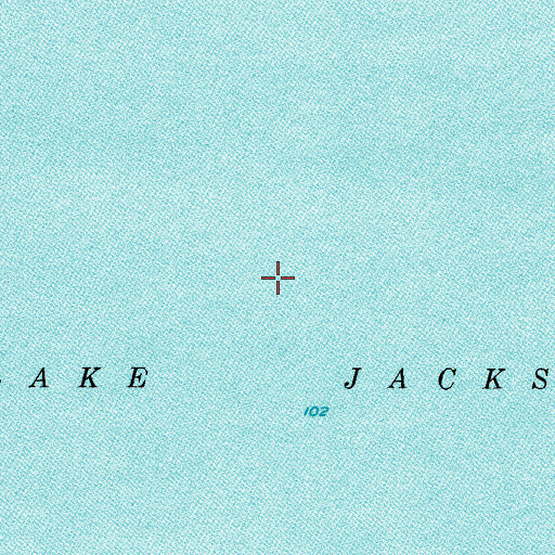 Topographic Map of Lake Jackson, FL