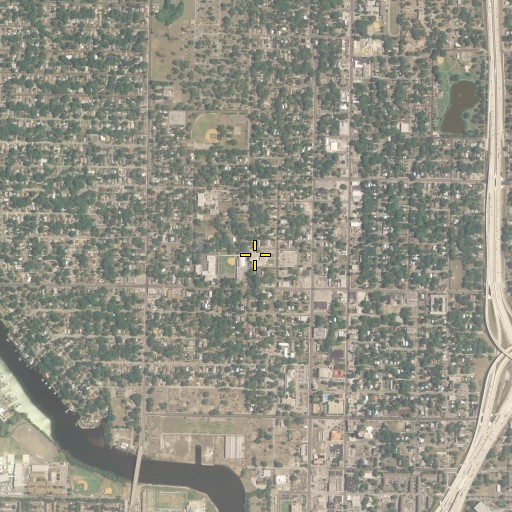 Aerial/Satellite Image of Jefferson High School, FL